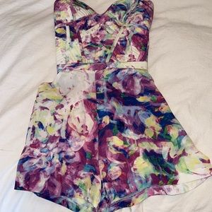 Parker strapless romper